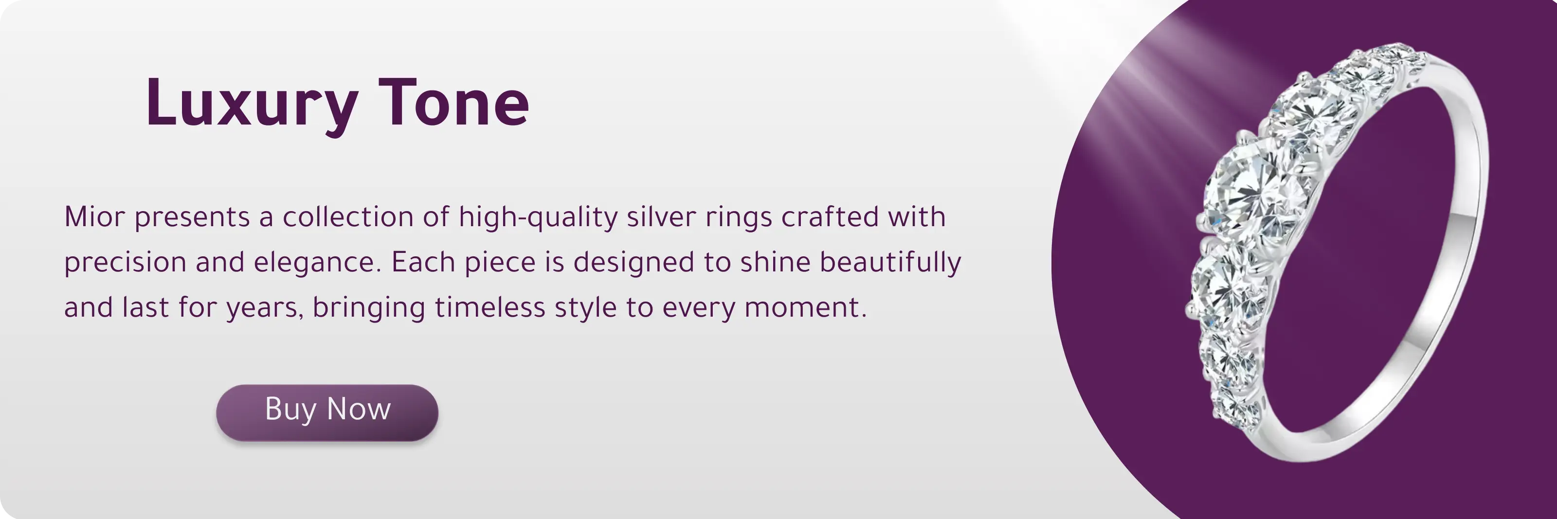 Mior Silver rings and bracelets 